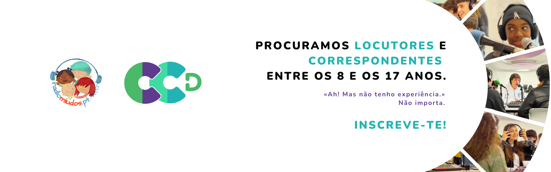 Rádio Miúdos no Centro de Cidadania Digital de Valongo!